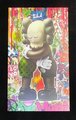 Mixed Media Graffiti Pop Art-Kaws