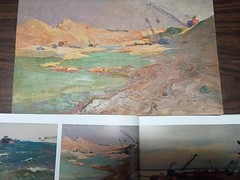 Ukrainian Soviet USSR Original Signed Oil Painting by Mikhail Vorobyov w/ BOOK!