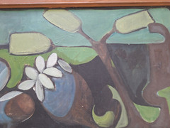 Painting Hst Modern Abstract Still Life Painting Framed Signed Hermann Böbel