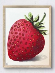 modern wall art painting 8×10 canvas original