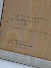 Ornate Giltwood Frame “ The Honourable Mrs Graham“ 31″x21″ Paint By Number 1968