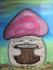 Hand Drawn, Oil Pastel Painted Art I Personally Made.