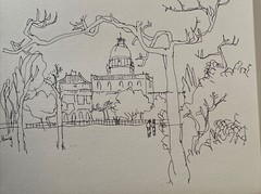 drawing collection by Wong Hong Kong Street scenes landscape rare regionalism