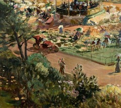 The Folkstone Bandstand England 1910 Queen Victoria, Adolph Brougier