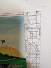 1988 White Mountain Puzzle Co Hudson River Valley Original watercolor Artwork