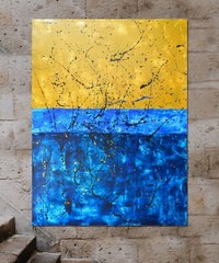 Mark Rothko style Professional Painting 84”X62” (7 Foot) Abstract Modern XL