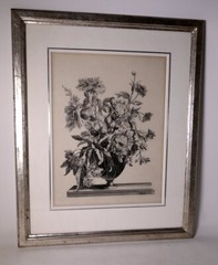 Alice Wanke Vienna 1873-1939 Original Pen Drawing Bouquet of Flowers 27.0 x 35.5 cm