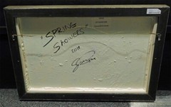 Sara Conca Abstract Acrylic on Panel „spring Shower“ Hand Signed