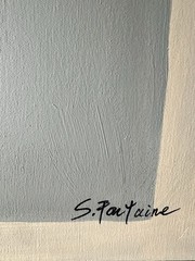 Original Abstract Painting by Stéphane Fontaine — 40” × 50” Acrylic on Canvas
