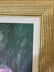YOLI, Yolanda Razzeto. 56.5×46.5 original oil On Canvas, 1995, Yo-26