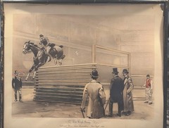Rare W.S Vanderbilt Allen ‚The High Jump‘ No.14999 Heliotype Horse Show NY 1893