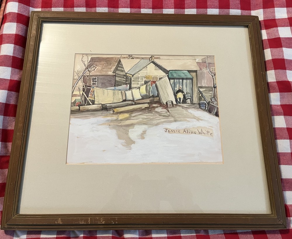 Original – Prize winning Early Texas Artist Jessie Aline White