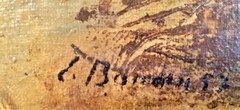 Listed French Artist Eugène Louis Boudin (1824-1898) Signed Oil On Canvas