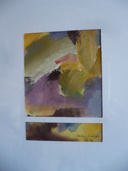 ANDY CAPES FRENCH IMPRESSIONIST ABSTRACT Nice FRANCE Artwork ABSTRACTION SIGNED