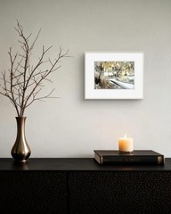 Central Park 7×5 New York Watercolor Painting Urban Landscape Wall Decor