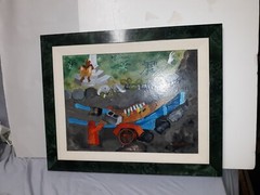 Bruce Smith Caribbean Nevis Artist Painting Folk Outsider Art