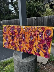 “Tainted Hearts” Original Art Peice, multimedia – Limited 1/1 Slawn inspired