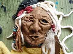 PATTY JENSON, CROOK MOUNTAIN STUDIOS American West Inspired FOLK PRIMITIVE ART