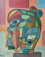 Original Murillo Painting | The Job Interview | Oil on Canvas | 16×20″ | Signed