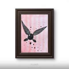 Original Zelda Fairies 2 Painting by Alannah Dyer- Art 5×7 in. Link Hey Listen