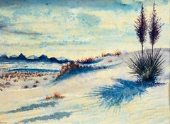 Frank J Martin (CA,mid 20C) watercolor painting 125719