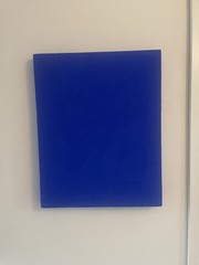 Yves Klein French Original Artwork Blu Canvas Art Blue Minimalist Monochrome