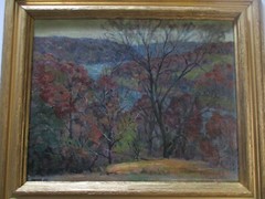 ANTIQUE IMPRESSIONIST PAINTING CHUNKY BUTTERY OIL ON CANVAS 1920’S PLEIN AIR OLD