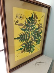 Jim Tillett (1913-1996) Silk Screened By Him In TUTU ST. THOMAS STUDIO Hand Pntd