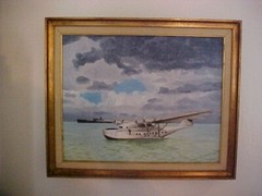 Martin 130 Flying Boat – Oil Painting 16 X 20 Inches by BARTL