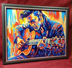 Elvis Presley Original Painting „Tupelo Son“
