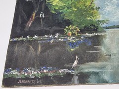 Florida Highwaymen Style Painting OOAK Signed Roberts 1969 Original On Board