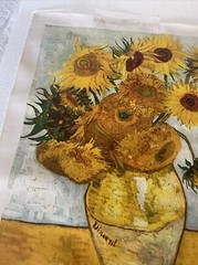 Sunflowers Painting by Vincent van Gogh Art Canvas 21” X 27”