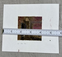 Mixed Media Mini Painting Ink Metallic Powders and Dyes Kathryn Vaughn New York
