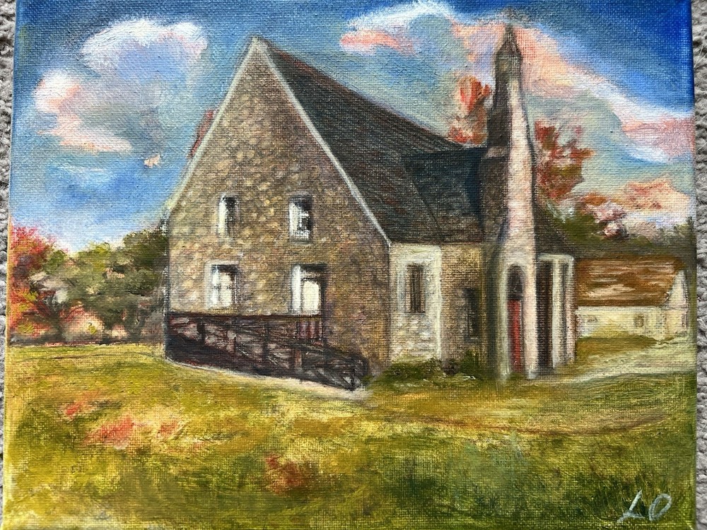 Original Landscape Oil Painting 8×10 Oil On Canvas Panel