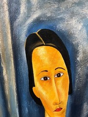 Amadeo Modigliani – Amazing Oil On Painting – Signed – Stamped – A1