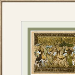 The Great Silk Road Fine Art Print Journey Of Ibn Battuta Interior Decor 11X18