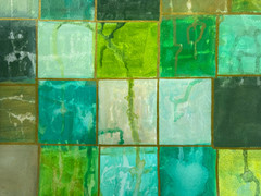 Painting Original Abstract Art Matted 11×14 Acrylic Green Wall Decor Jimarieart