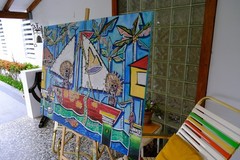 The Fishermen; Puerto Rico painting by One Kaas