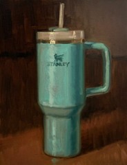 Stanley (Hand Embellished) By NOAH VERRIER Still life oil painting, Signed print