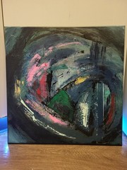Masterpiece Original Piece Outsider Art Abstract Contemporary 2025 Justin…