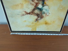 Aldo Paolucci Original Oil Painting on Canvas Impressionist Horses MCM Signed
