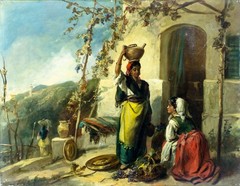 Thomas Kent Pelham (UK,fl.1860-1891) oil painting antique 150922