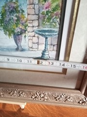 Framed And Matted Original Watercolor Signed Barb Starner