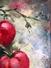 Original Oil Painting Still Life Vegetables Painting Food