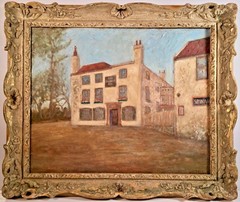 Listed American Artist Daniel Garber (1880-1958) Signed Oil On Canvas Painting