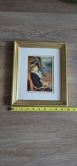 Pair of 2 Fine Art Reproductions Renaissance impressionist Paintings 1880s