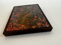 Original Acrylic Pour Painting | Abstract Fluid Art | H 17.5″ × W 13.5″