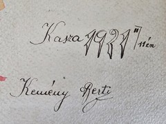 2x Antique 1921 Original Illegibly Signed Watercolor Paintings 5.5×3.75 Europe