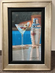 Scott Jacobs Shaken not Stirred, Giclee on Canvas