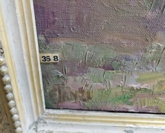 EMILIO LANZI PAINTING IMPRESSIONISM LARGE 35×30 (37×41) CALIFORNIA LISTED ARTIST